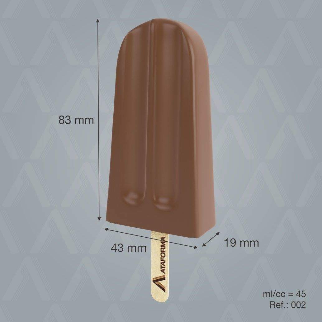 Ataforma Mold Baianinho 45ml 1.5 oz 22 cavities (1-6 molds pricing)