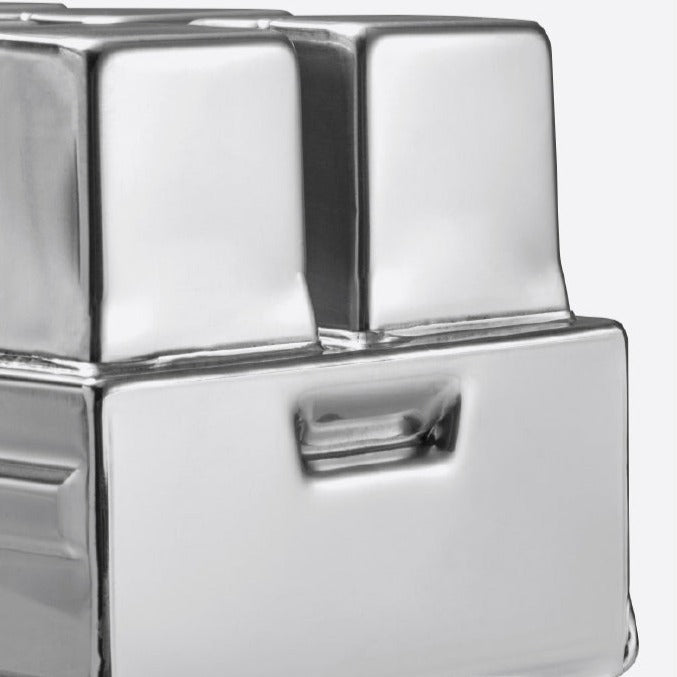 Ataforma Mold Gelo Cubo 70ml 2.4 oz 16 cavities