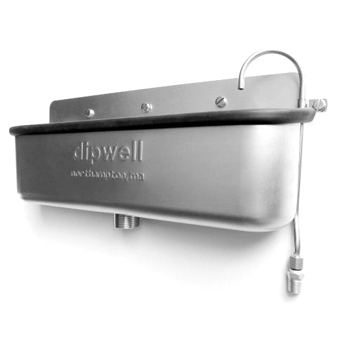Dipwell 15" Ice Cream Dipper Well w/ Drain Package (D15S1)