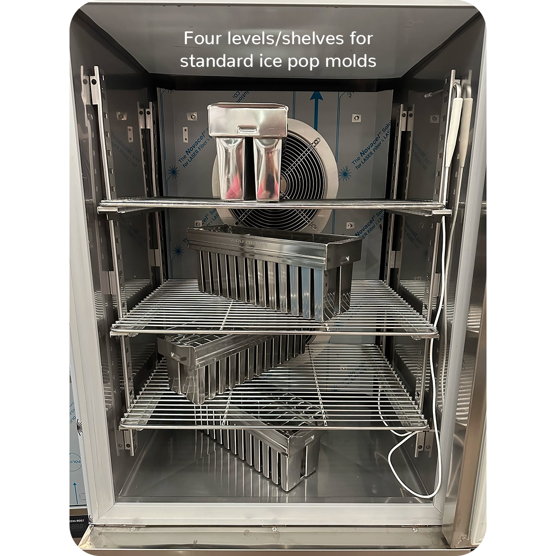 Congelador abatidor Techfrost E10, de acceso directo