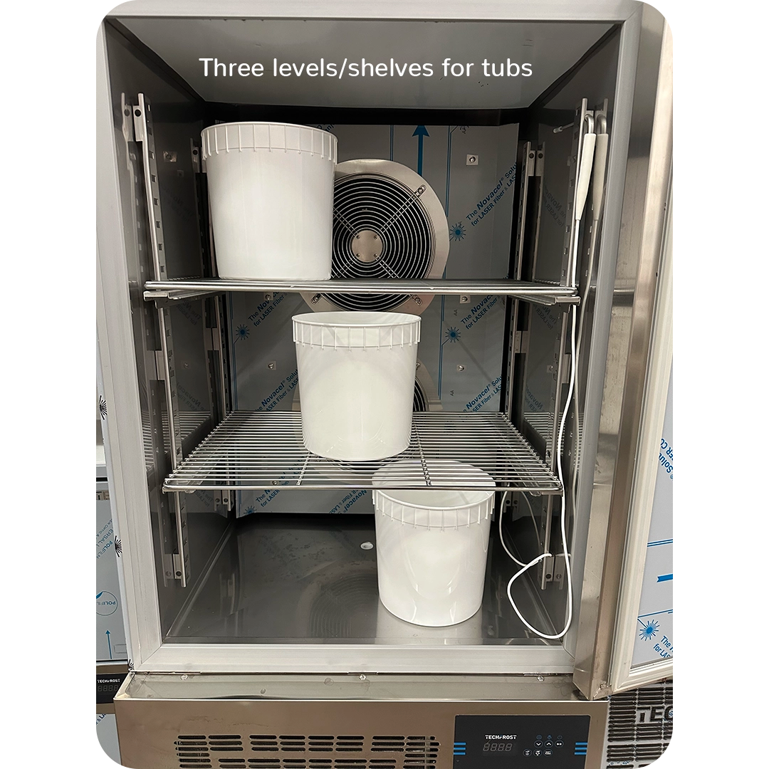 Congelador abatidor Techfrost E10, de acceso directo
