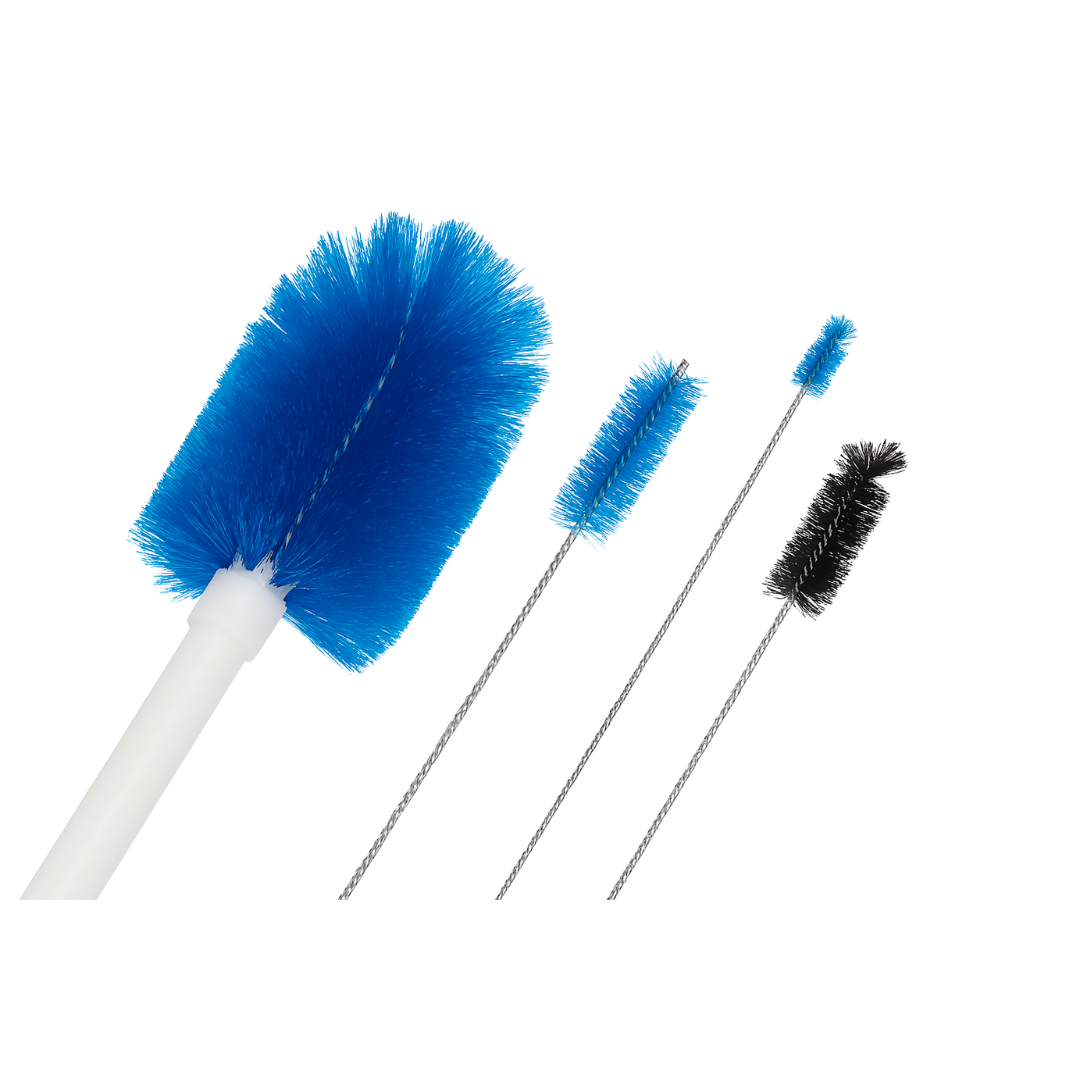 Kit de 4 cepillos de limpieza para máquinas de helado suave y batidos