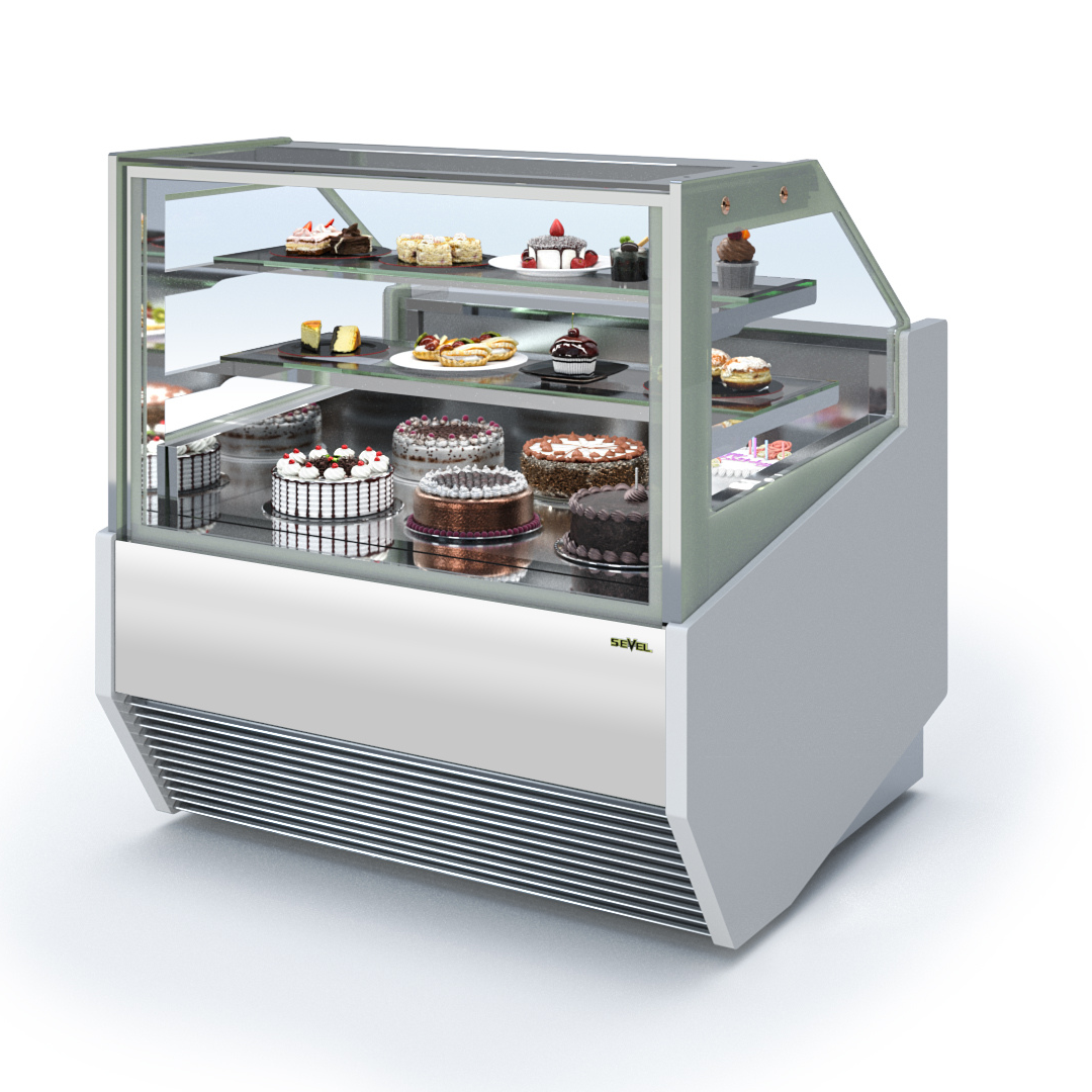 Exhibición de helados de Smyrna