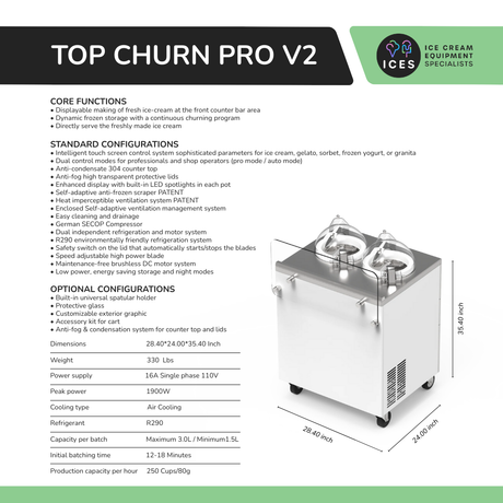 Olla doble Top Churn V2