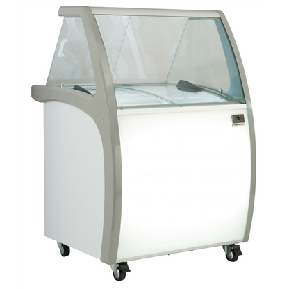 Kelvinator Commercial KCICDC4FH 4-Tub Ice Cream Dipping Cabinet