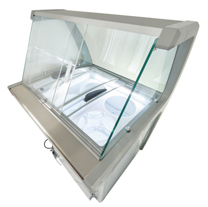 Kelvinator Commercial KCICDC4FH 4-Tub Ice Cream Dipping Cabinet