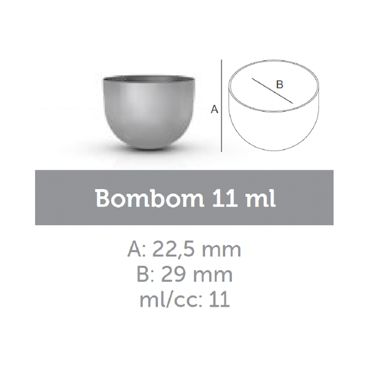 Ataforma Mold Bombom 11ml 0.4 oz 18 cavities (1-6 molds pricing)