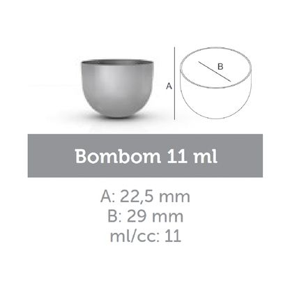 Ataforma Mold Bombom 11ml 0.4 oz 14 cavities (7-14 molds pricing)