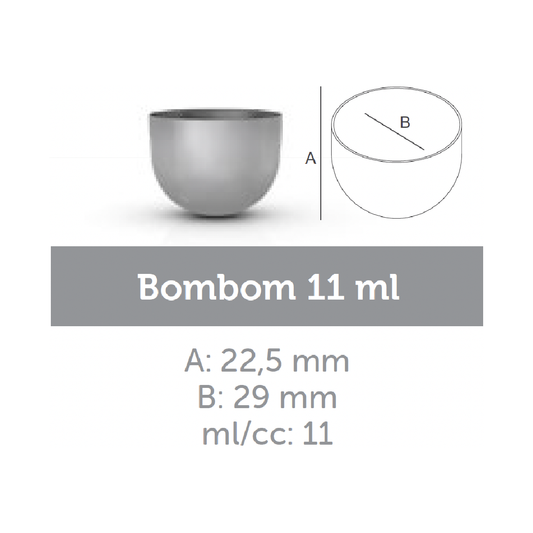 Ataforma Mold Bombom 11ml 0.4 oz 18 cavities (15 plus molds pricing)