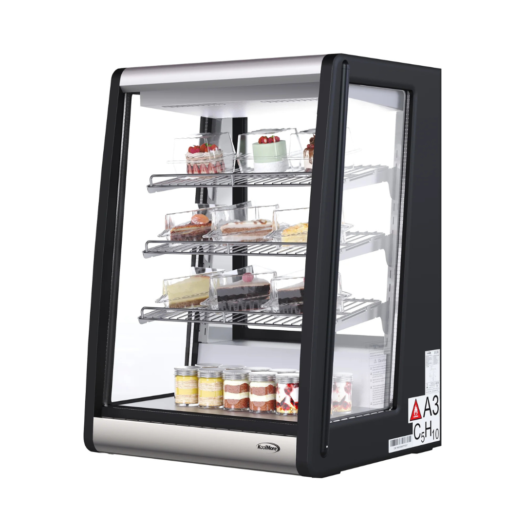4 Tier Refrigerated Countertop Bakery Display Case - 24 in.