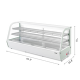 Countertop Display Refrigerator 8 cubic feet - 60 in