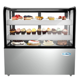 Stainless Steel Refrigerated Bakery Display Case - 48 in.