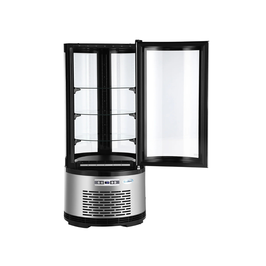 Circular Refrigerated Countertop Bakery Display Case - 19 in.