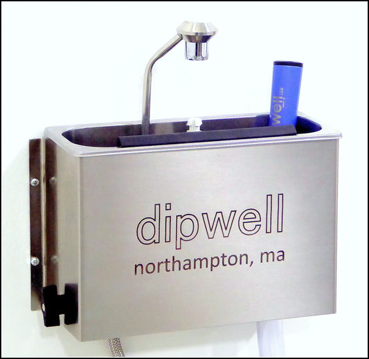 Dipwell 10" Eco Scoop Shower 2.0 Ice Cream Dipper Well