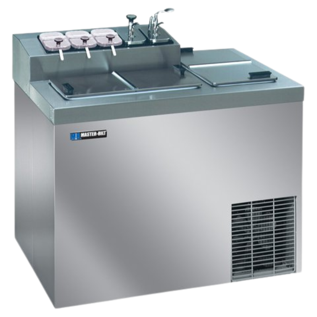 Master-Bilt FLR-60SE Ice Cream Dipping Cabinet w/ Syrup Rail