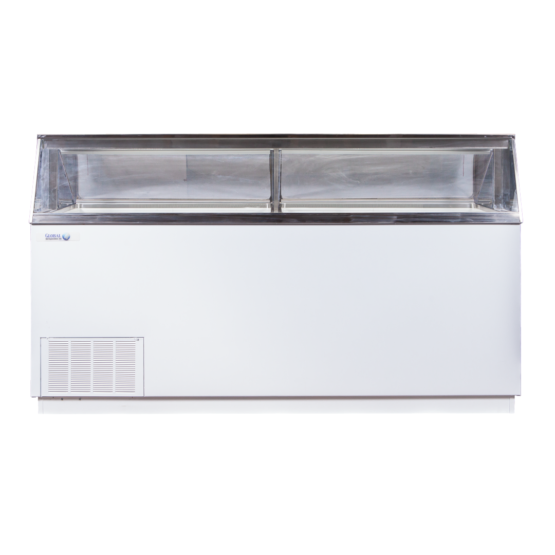 Global KDC87 Ice Cream Dipping Cabinet/Gelato Case