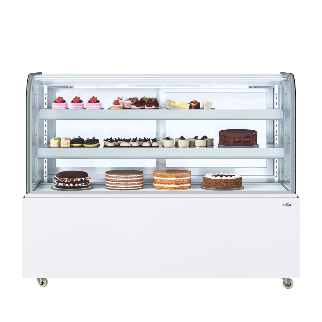 White Refrigerated Bakery Display Case - 60 in.