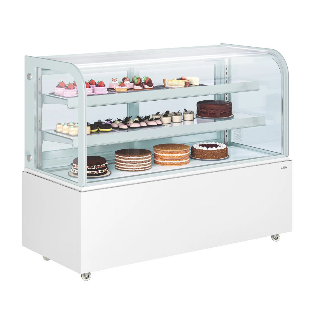 White Refrigerated Bakery Display Case - 60 in.