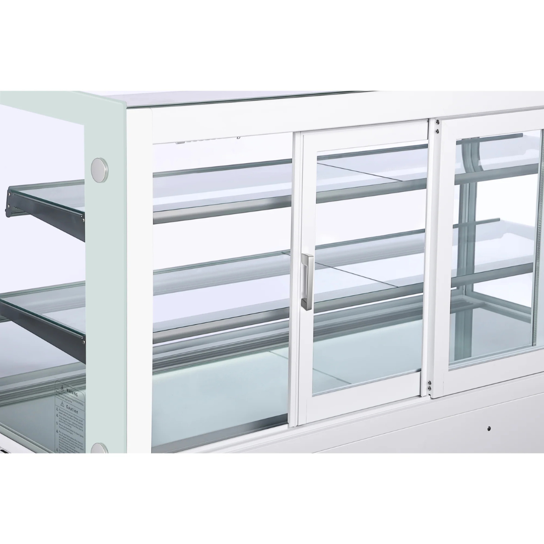 White Refrigerated Bakery Display Case - 60 in.