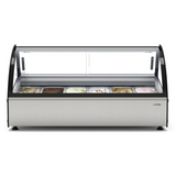 Stainless-Steel Gelato Countertop Display Case - 46 In.