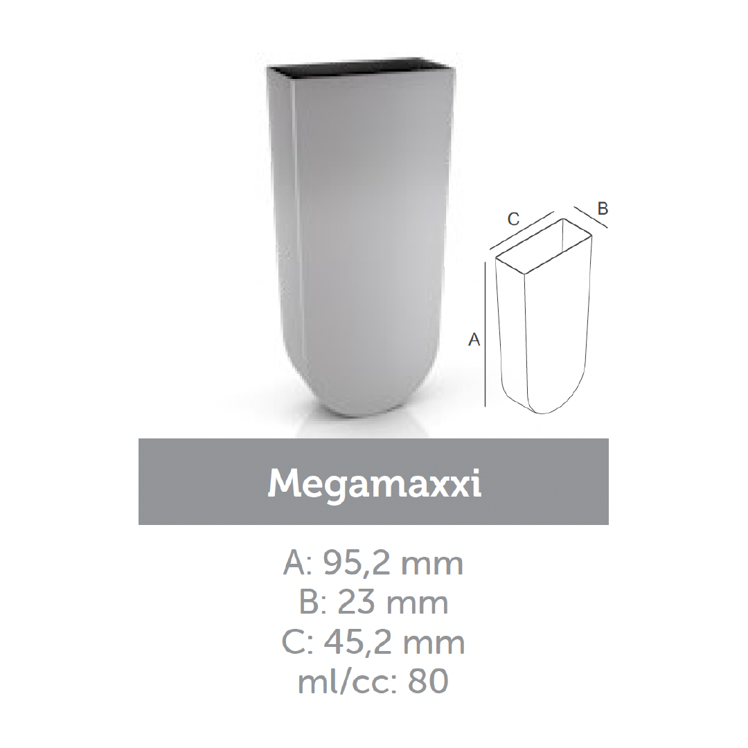 Ataforma Mold Megamaxxi 80ml 2.7 oz 22 cavities (1-6 molds pricing)