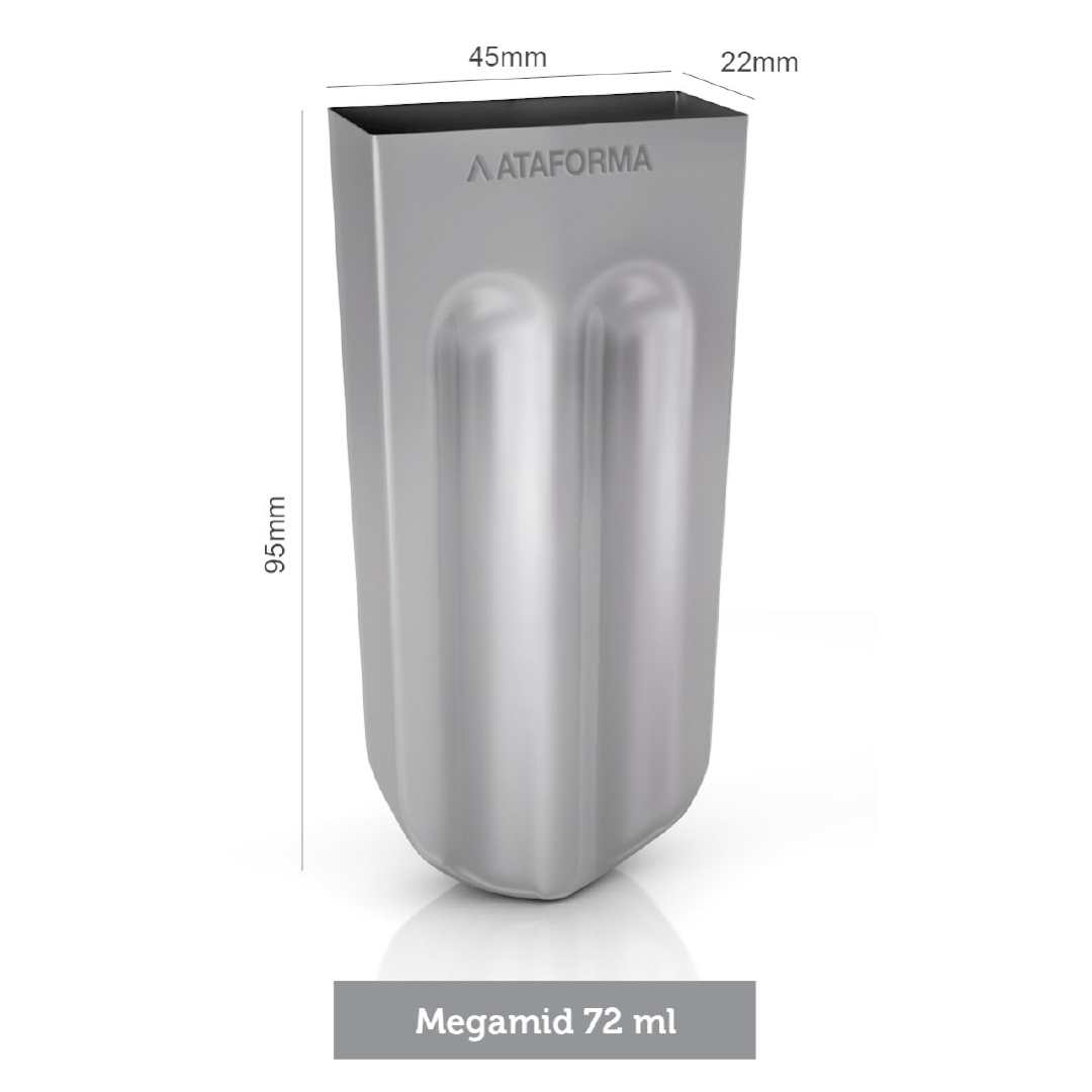 Ataforma Mold Megamid 72ml 2.4 oz 28 cavities (1-6 molds pricing)