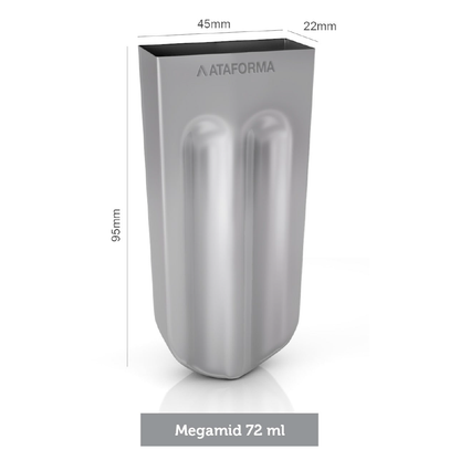 Ataforma Mold Megamid 72ml 2.4 oz 28 cavities (15+ molds pricing)