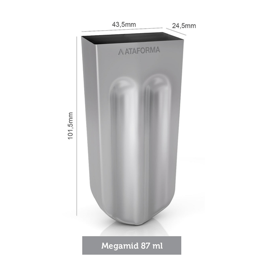 Ataforma Mold Megamid 87ml 2.9 oz 26 cavities (7-14 molds pricing)