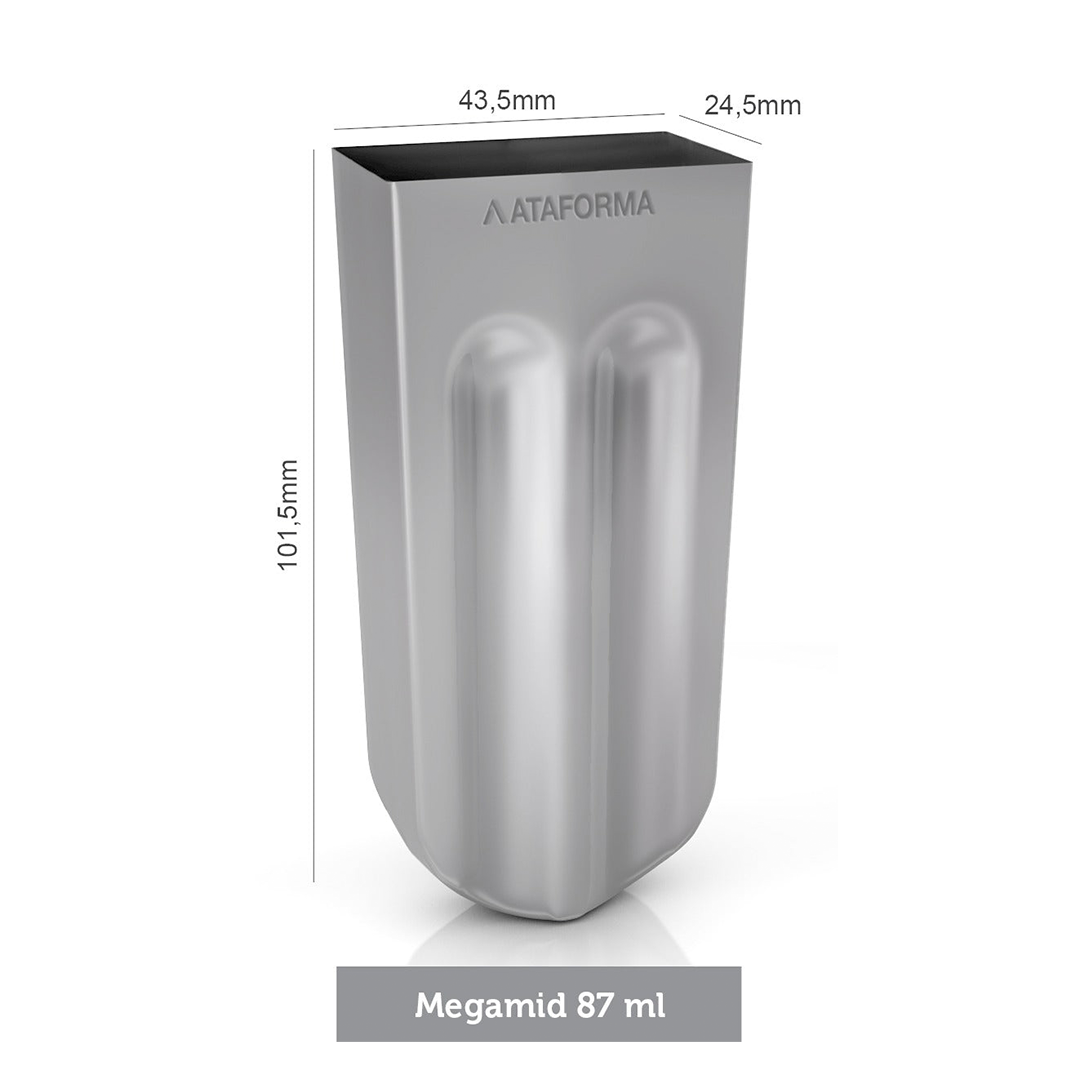 Ataforma Mold Megamid 87ml 2.9 oz 26 cavities (15+ molds pricing)