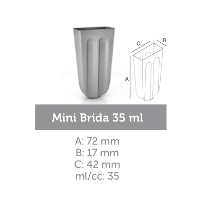 Ataforma Mold Mini Brida 35 ml 1.2 oz 28 cavities (1-6 molds pricing)