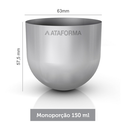 Ataforma Mold Monoporção 150ml 12 cavities 5.1 oz