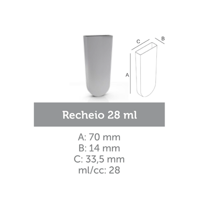 Ataforma Mold Recheio Mini Paleta 28ml 0.9 oz 26 cavities (15+ molds pricing)