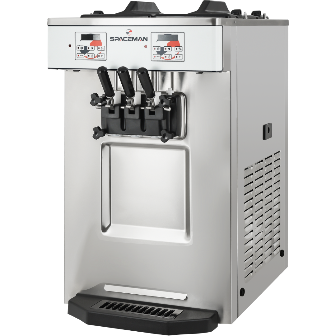 6235A-C Pump Feed Two Flavor Countertop Model Soft Serve Machine