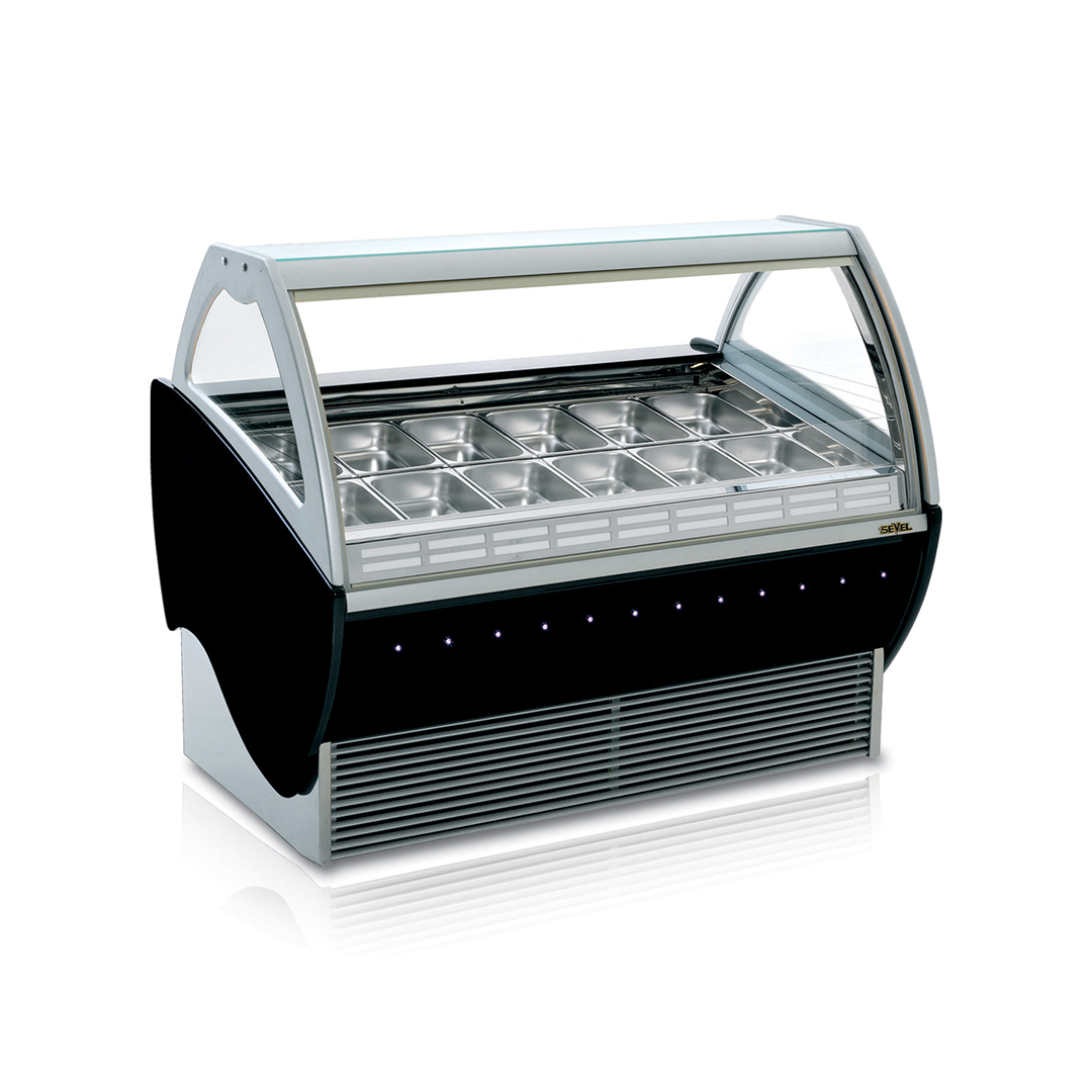 Aspen Deluxe Gelato Showcase