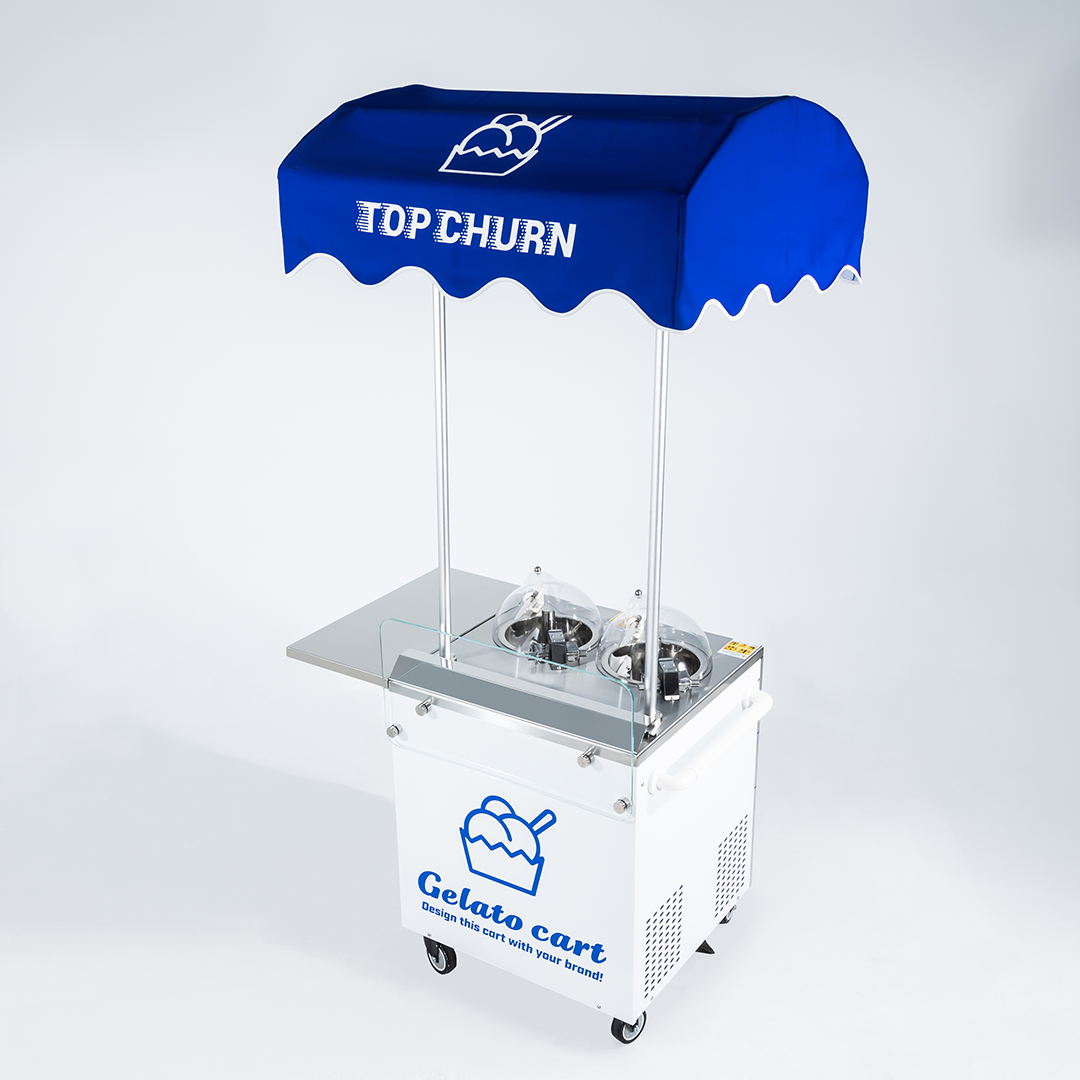 Top Churn V2 Dual Pots Cart