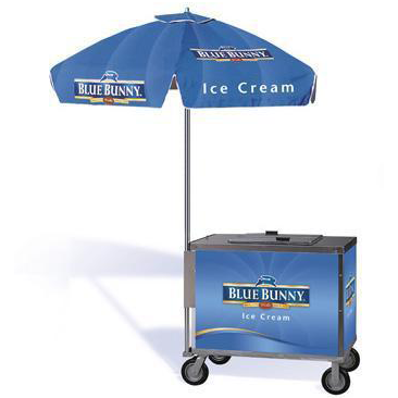 Nelson BDC8 Cold Plate Mobile Cart
