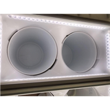 Polypropylene Gelato Tubs - 6 quart