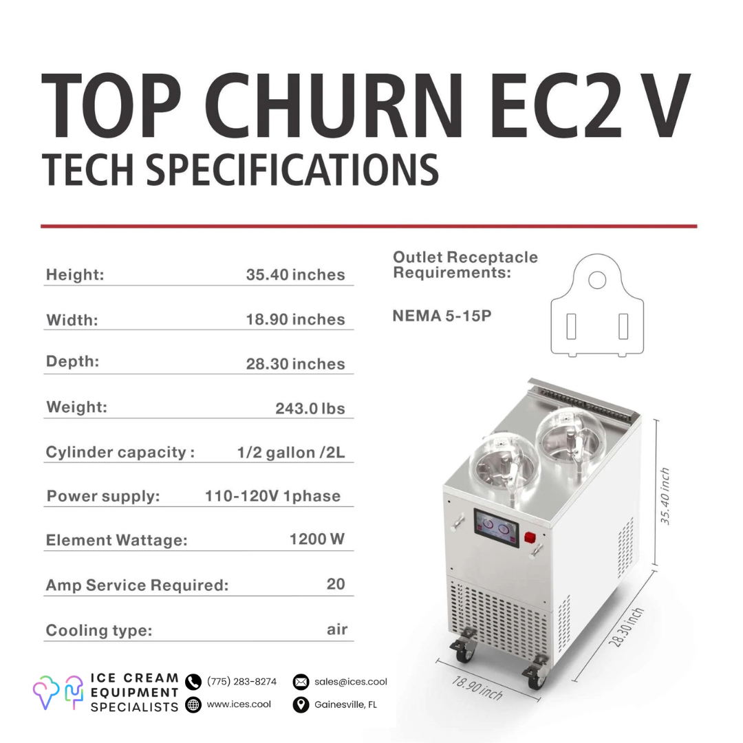 Top Churn EC2 V Double Pot