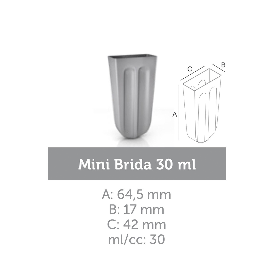 Ataforma Mold Mini Brida 30ml 1.0 oz 28 cavities (1-6 molds pricing)
