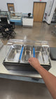 Gelato Cooler & Carrier for 3-5L Pans with 2 FB Plates (with Rolling Cover)